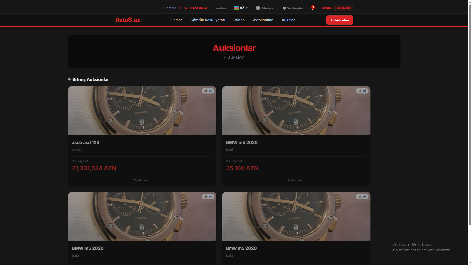 Carsale Auksion – 5
